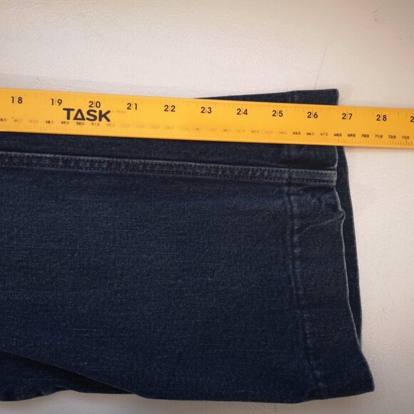 Calvin Klein Jeans Ladies Size 8 Dark Wash High Rise Bootcut Blue Jeans - Picture 12 of 12